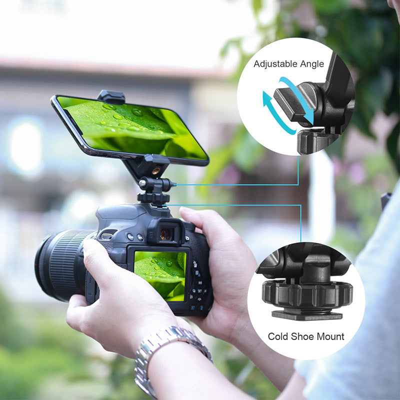 Easily Mount to Tripods and Camera Hot Shoes – Ideal for Content Creators