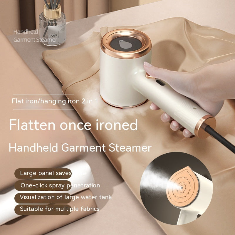 Mini Handheld Garment Steamer Portable 33W Iron with Titanium Panel