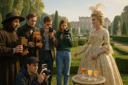 AI Prompt – Time-Travel Photoshoot with Royal Lady