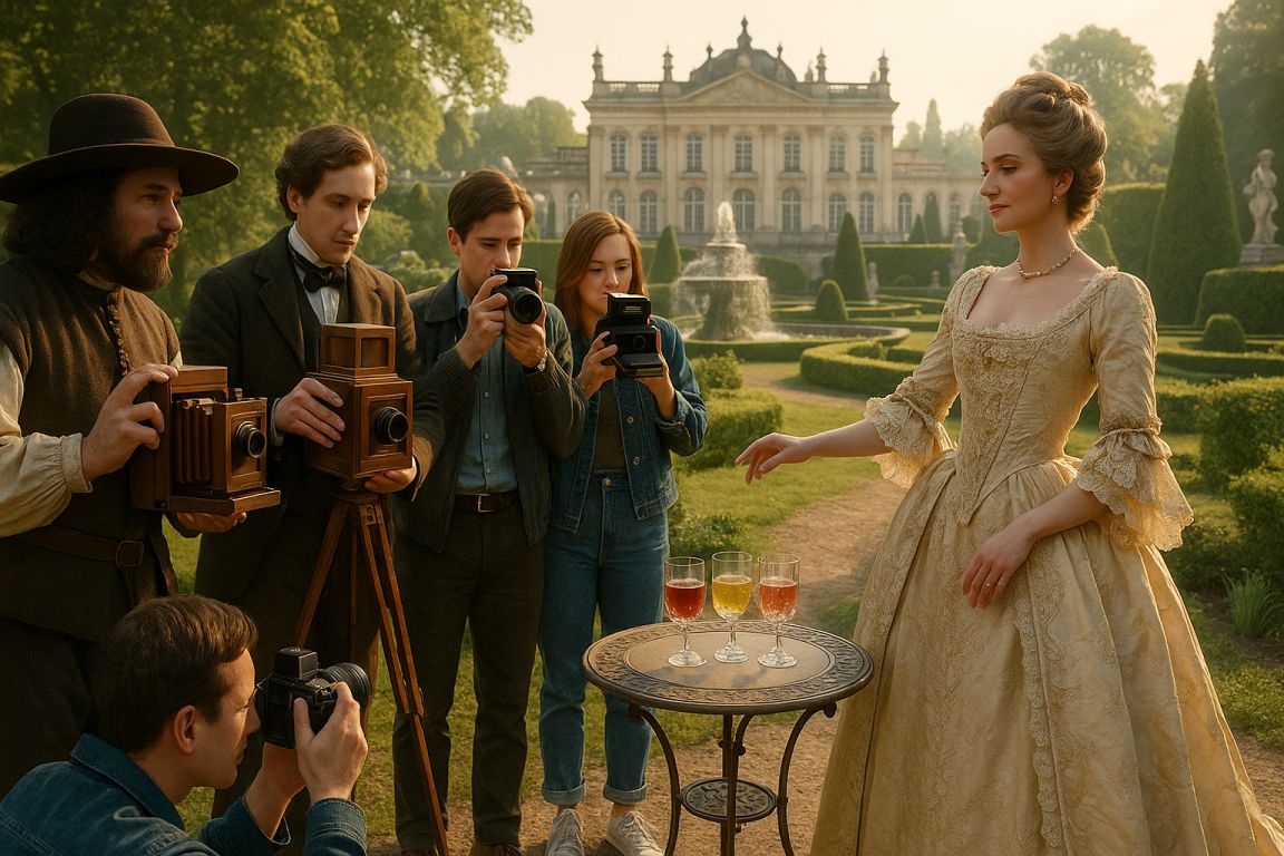 AI Prompt – Time-Travel Photoshoot with Royal Lady