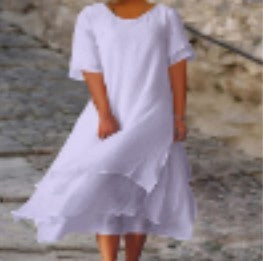 Casual Stylish Short Sleeve Round Neck