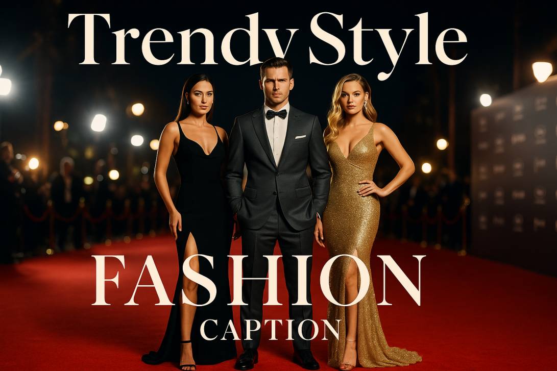 Trendy Style Fashion Caption