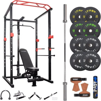 Power Cage Home Gym Set 02