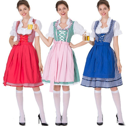 European And American German Beer Festival Clothing Bar Waiter Maid Suit  ((DHL Fast Shipping))