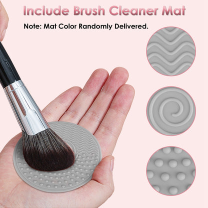 4-in-1 Makeup Brush Cleaner Dryer with UV & Digital Display