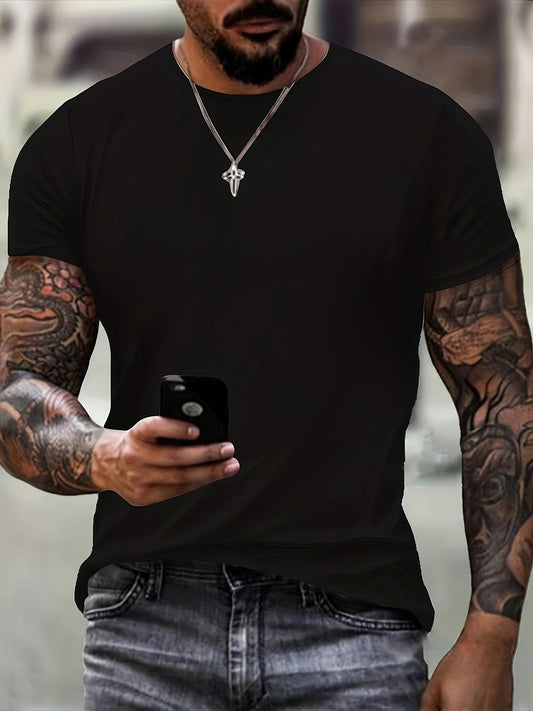 Men’s Skull Graphic T-Shirt – Bold Printed Short Sleeve Summer Top