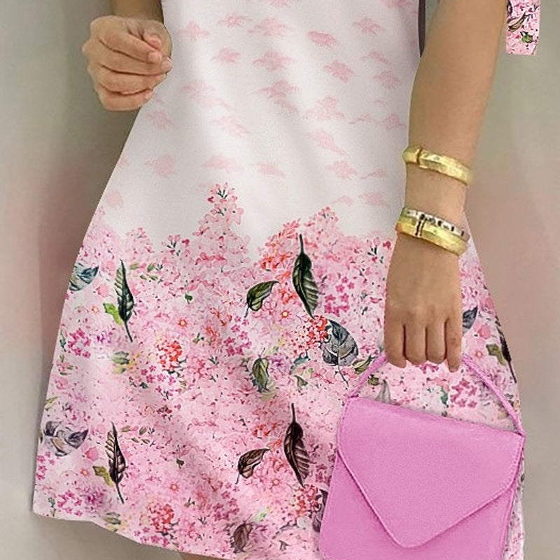 Women’s Off-Shoulder Slim Dress – Knot Detail Elegant Summer Evening Wear
