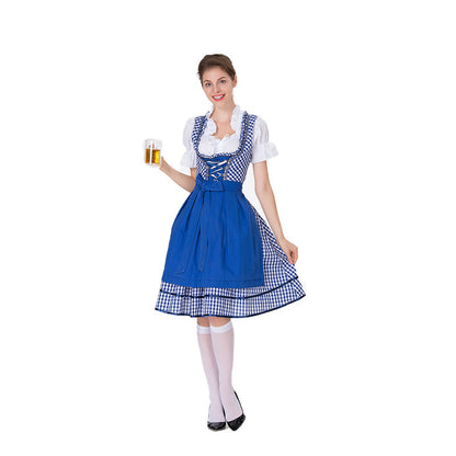 European And American German Beer Festival Clothing Bar Waiter Maid Suit  ((DHL Fast Shipping))