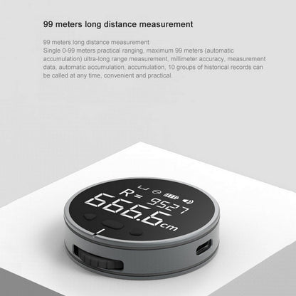 Electronic Measuring Ruler 99m | HD LCD | Mini 35g