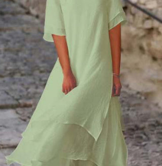 Casual Stylish Short Sleeve Round Neck