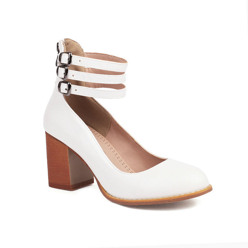 Vintage Mary Jane Chunky Heels 09