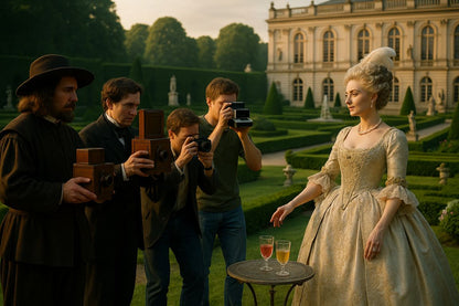 AI Prompt – Time-Travel Photoshoot with Royal Lady