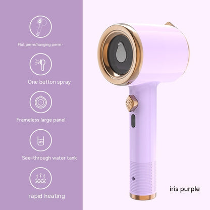 Mini Handheld Garment Steamer Portable 33W Iron with Titanium Panel
