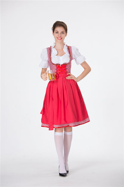 European And American German Beer Festival Clothing Bar Waiter Maid Suit  ((DHL Fast Shipping))