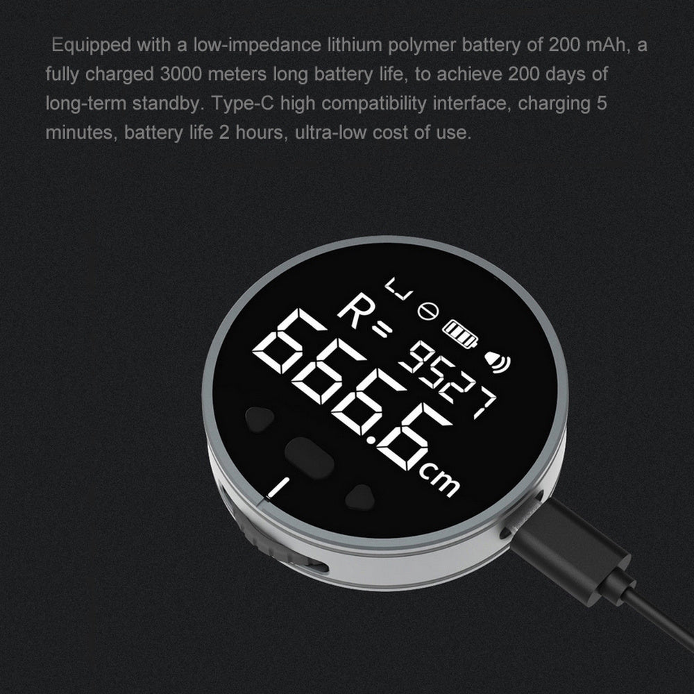 Electronic Measuring Ruler 99m | HD LCD | Mini 35g