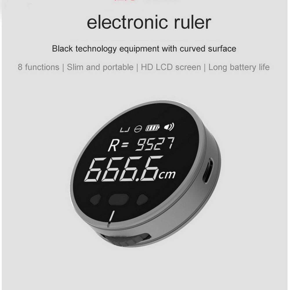Electronic Measuring Ruler 99m | HD LCD | Mini 35g